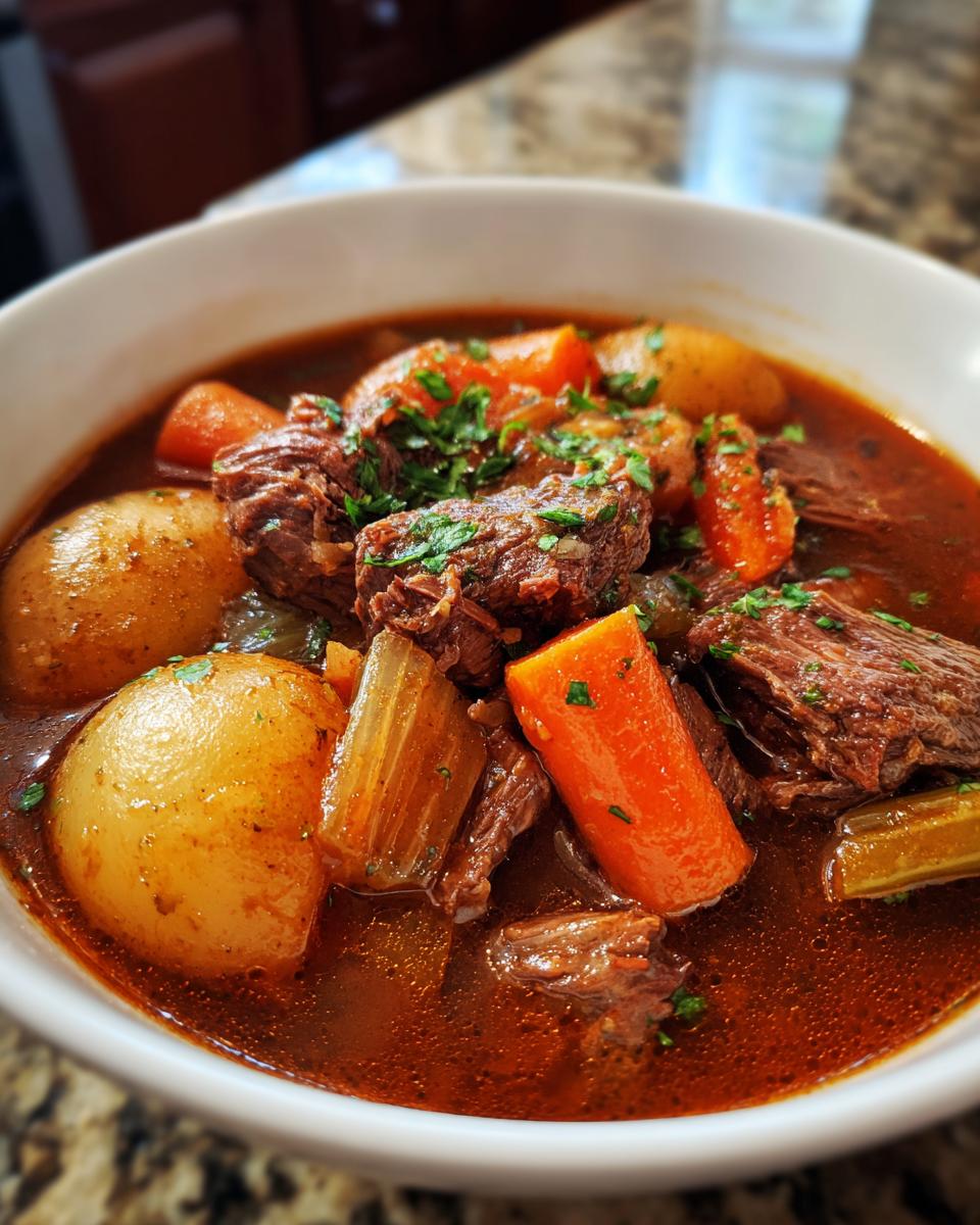 Slow Cooker Beef Stew for Cold Days - detail 1