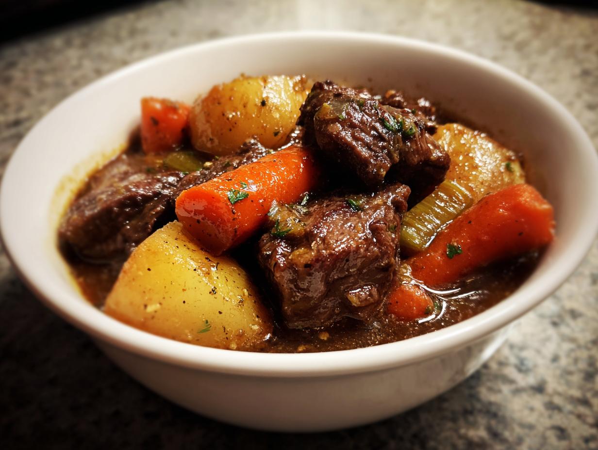 Slow Cooker Beef Stew for Cold Days - detail 2