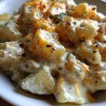 Slow Cooker Cheesy Ranch Potatoes