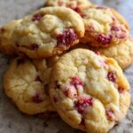 Soft Lemon Raspberry Cookies