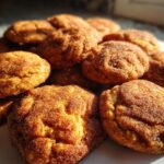 Soft Pumpkin Snickerdoodle Cookies