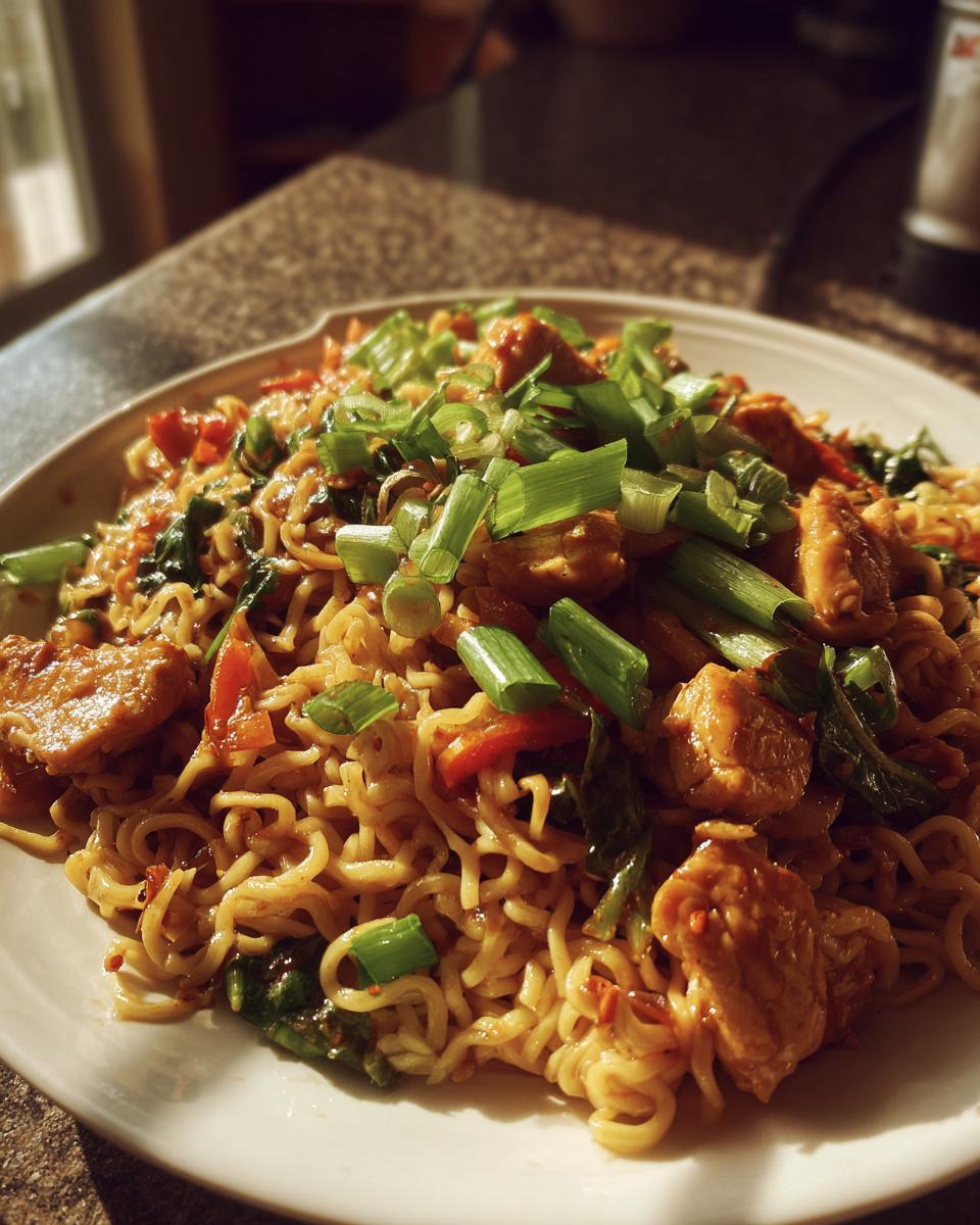 Spicy Ramen Stir-Fry Noodles - detail 2