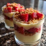 Strawberry Cheesecake Pudding Cups