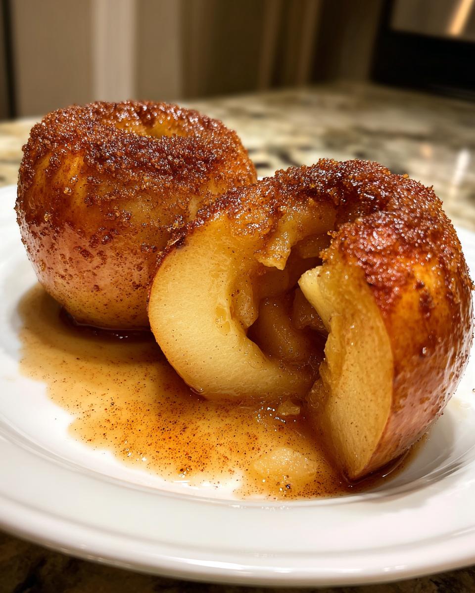 Warm Cinnamon Baked Apples - detail 1