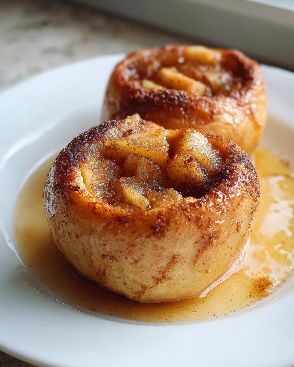 Warm Cinnamon Baked Apples - detail 2
