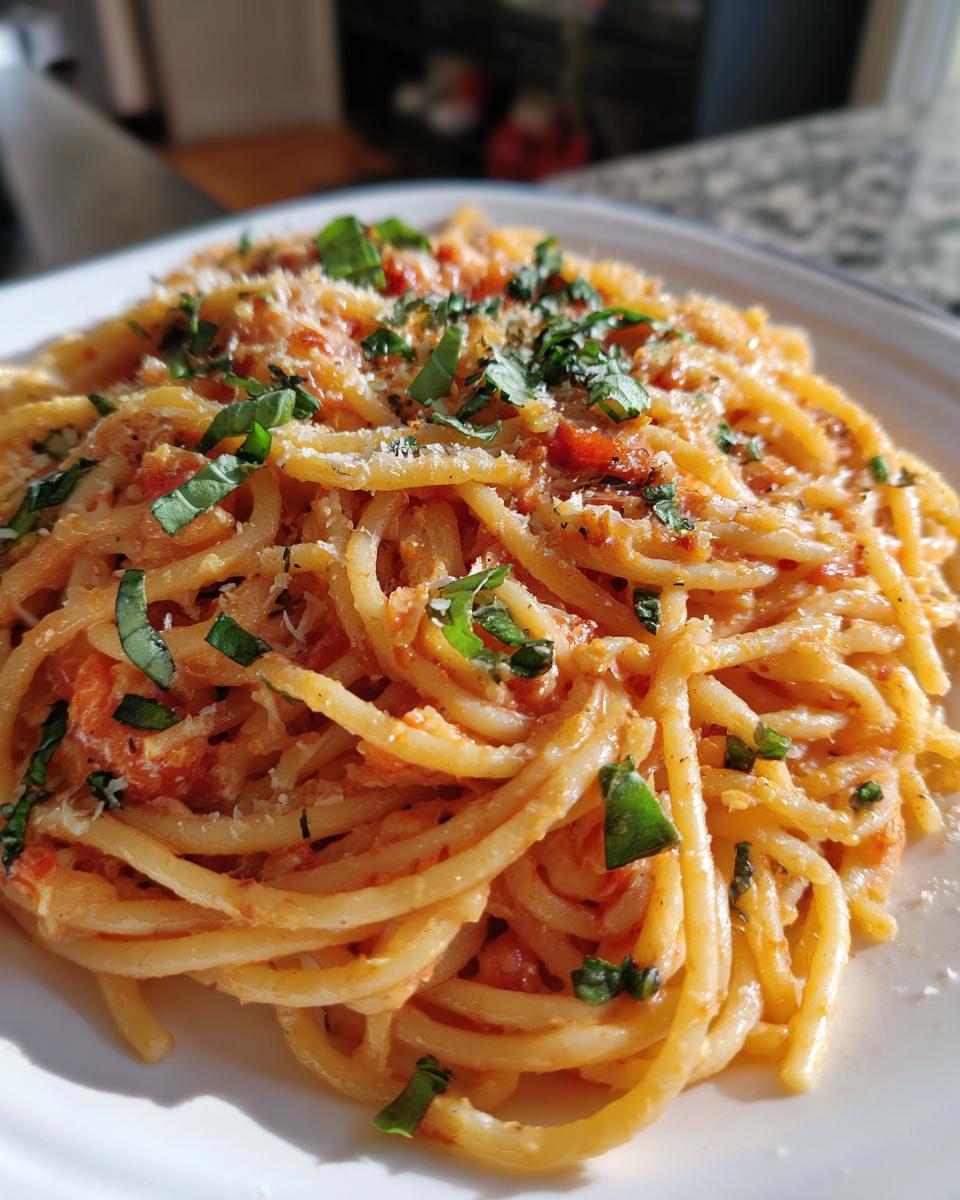 Whip Up Creamy Tomato Garlic Pasta Fast! - detail 1