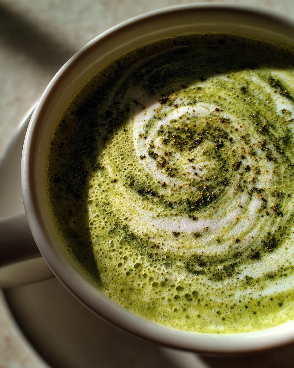 Broccoli & Chicken Cream Soup (No Cheese Focus) - detail 2