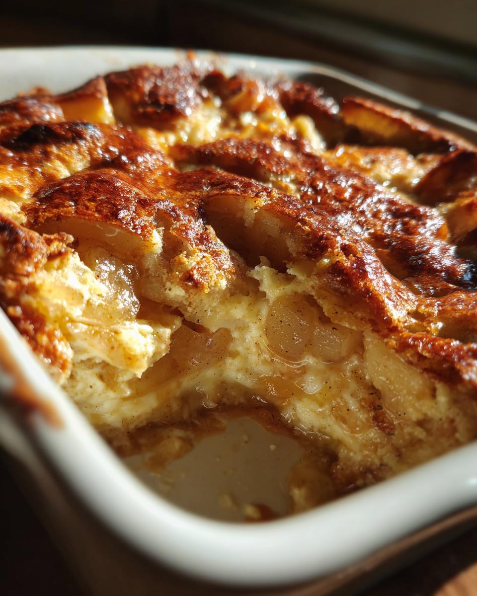 Caramel Pear Dump Cake (Warm & Cozy Treat) - detail 1