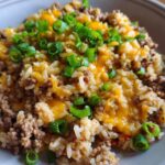 Cheesy Beef & Rice Skillet (One-Pan Family Dinner)