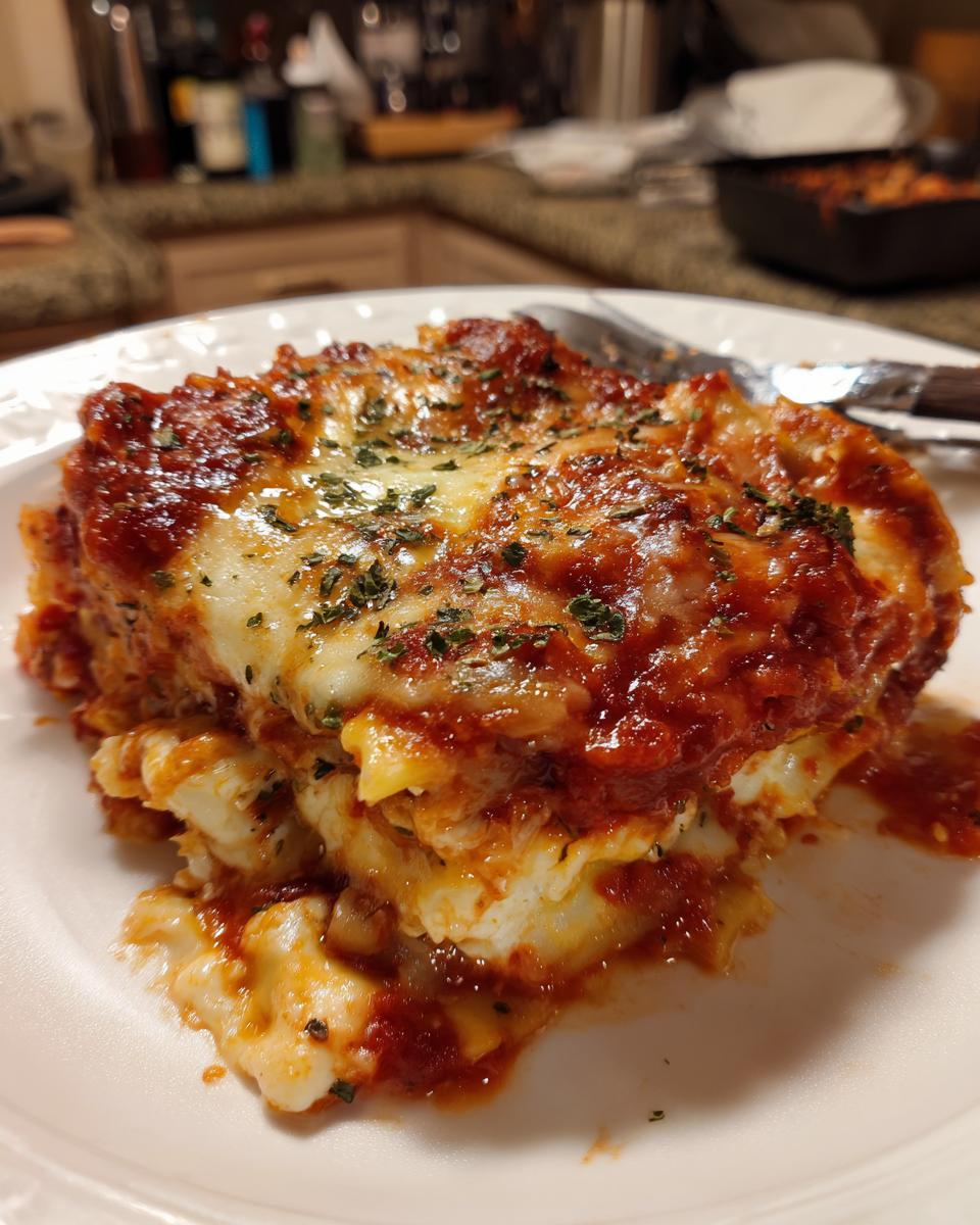 Cheesy Ravioli Bake - detail 1