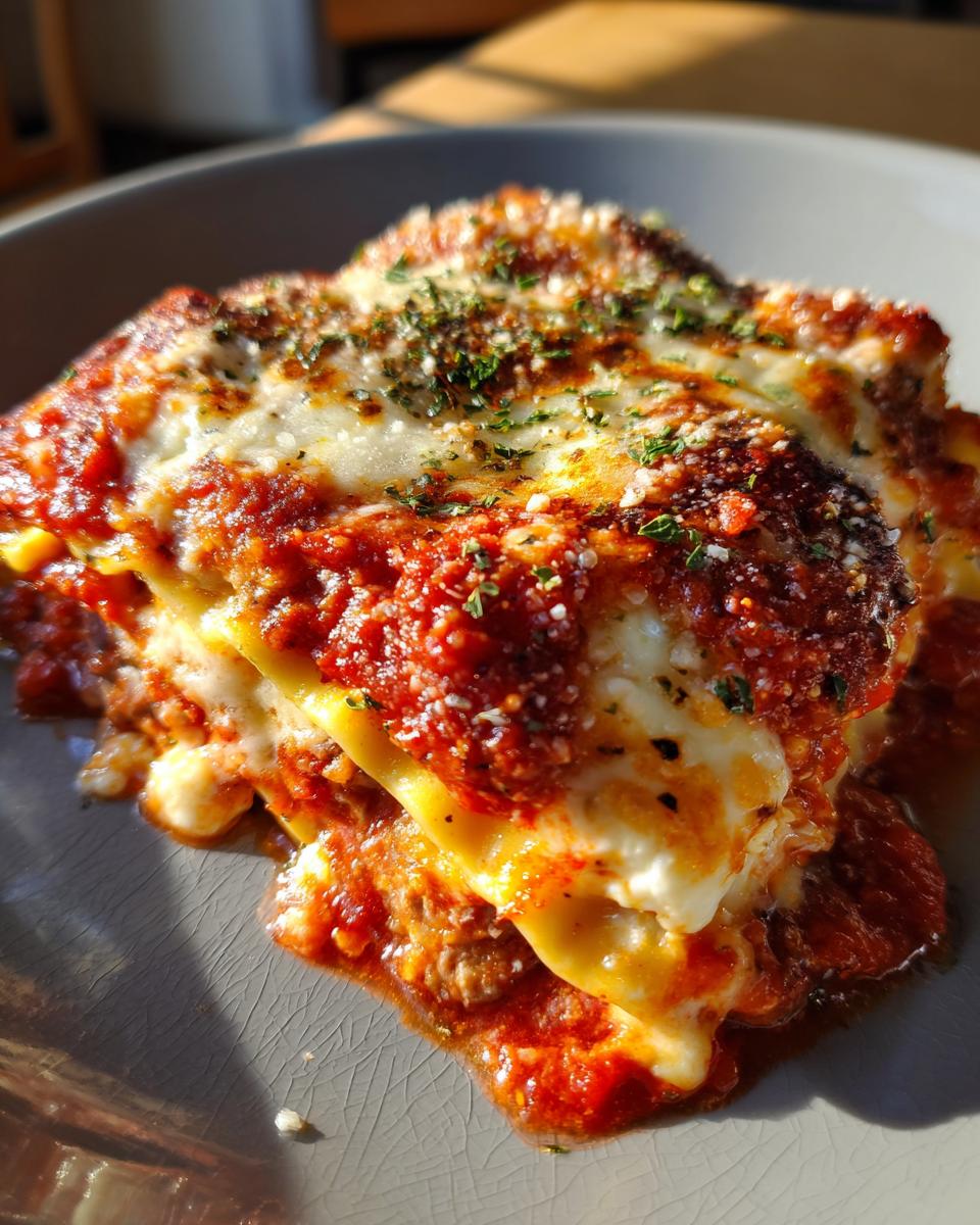 Cheesy Ravioli Bake - detail 2