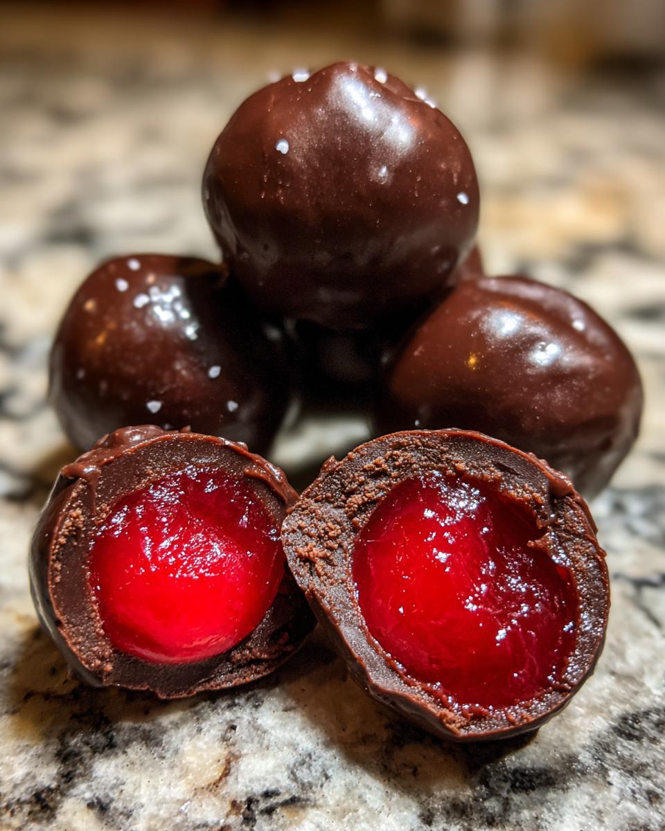 Chocolate Covered Cherries - detail 2