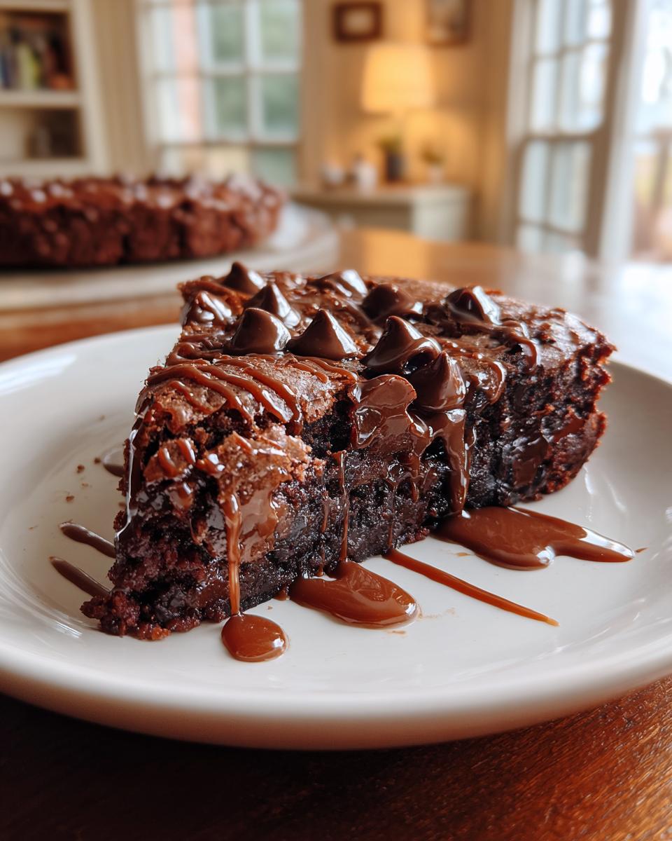 Chocolate Dump Cake with Cocoa Powder (Super Fudgy) - detail 1