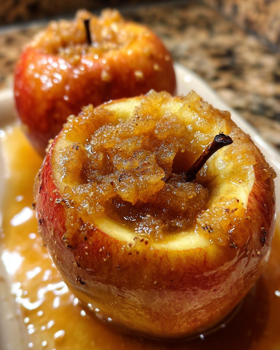 Cozy Baked Apples with Brown Sugar & Butter - detail 2