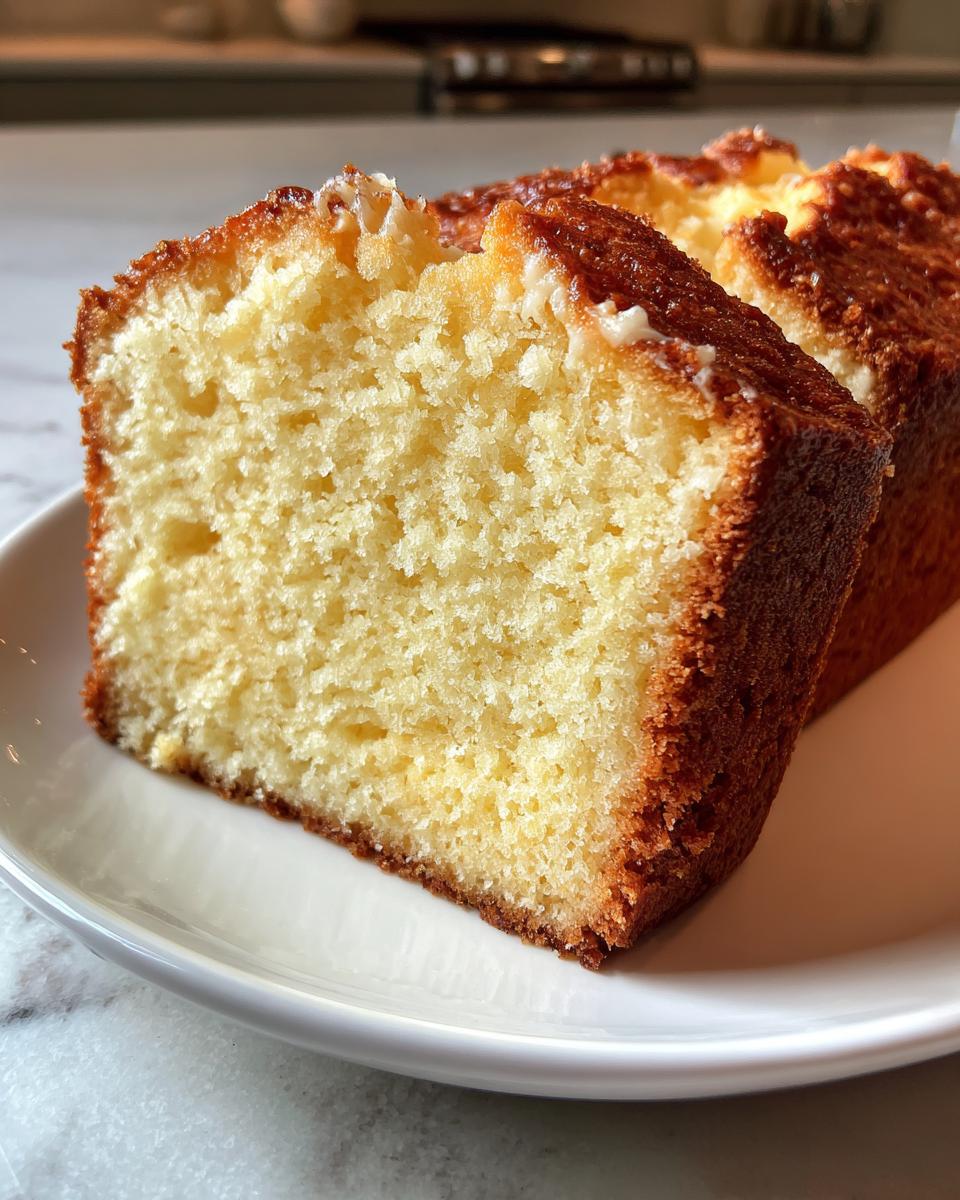 Cream Cheese Pound Cake (Southern Bakery Style) - detail 2