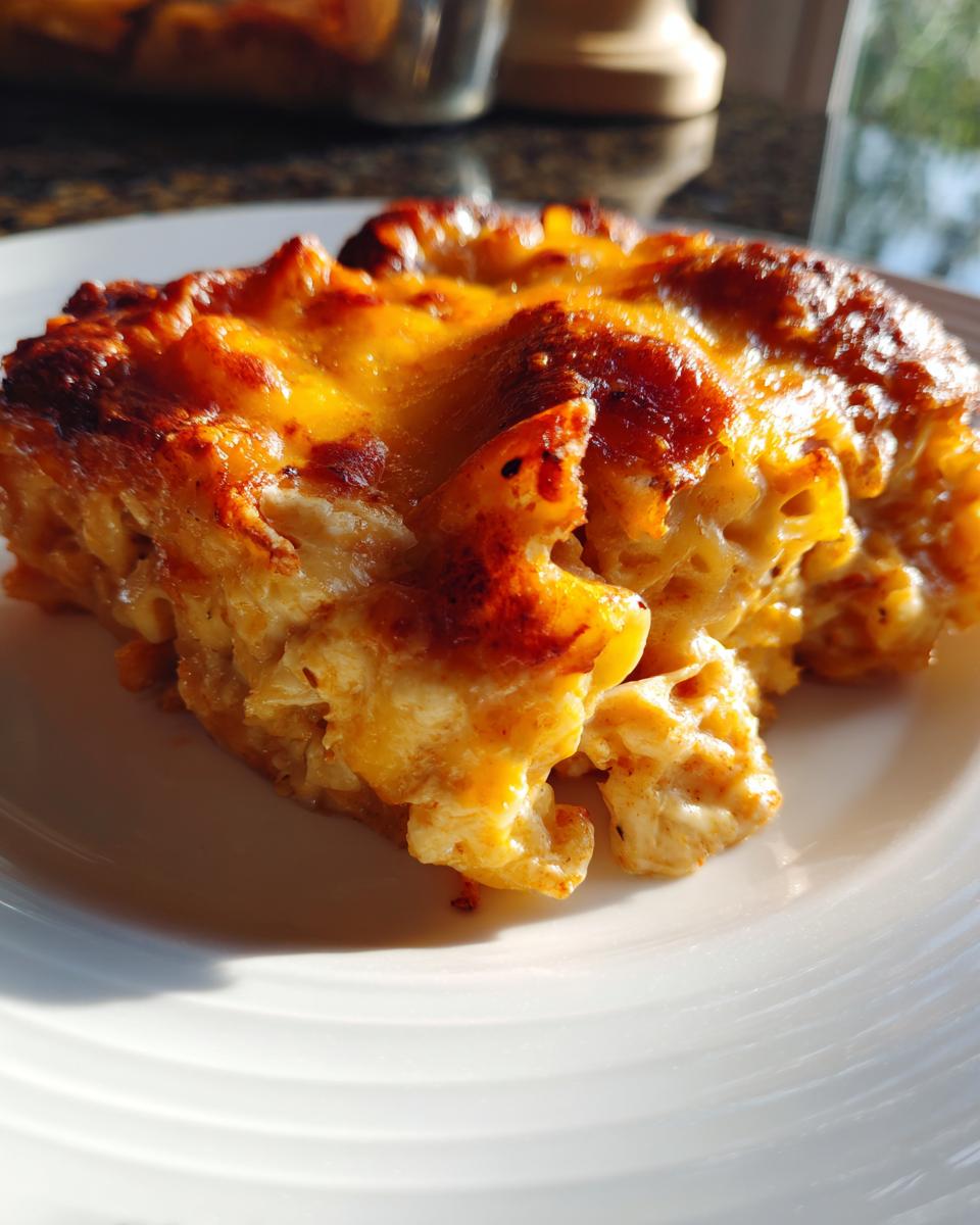 Creamy BBQ Chicken Pasta Bake (Sweet & Savory) - detail 2