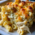 Creamy Chicken Ranch Pasta Bake (Kid-Friendly Dinner)