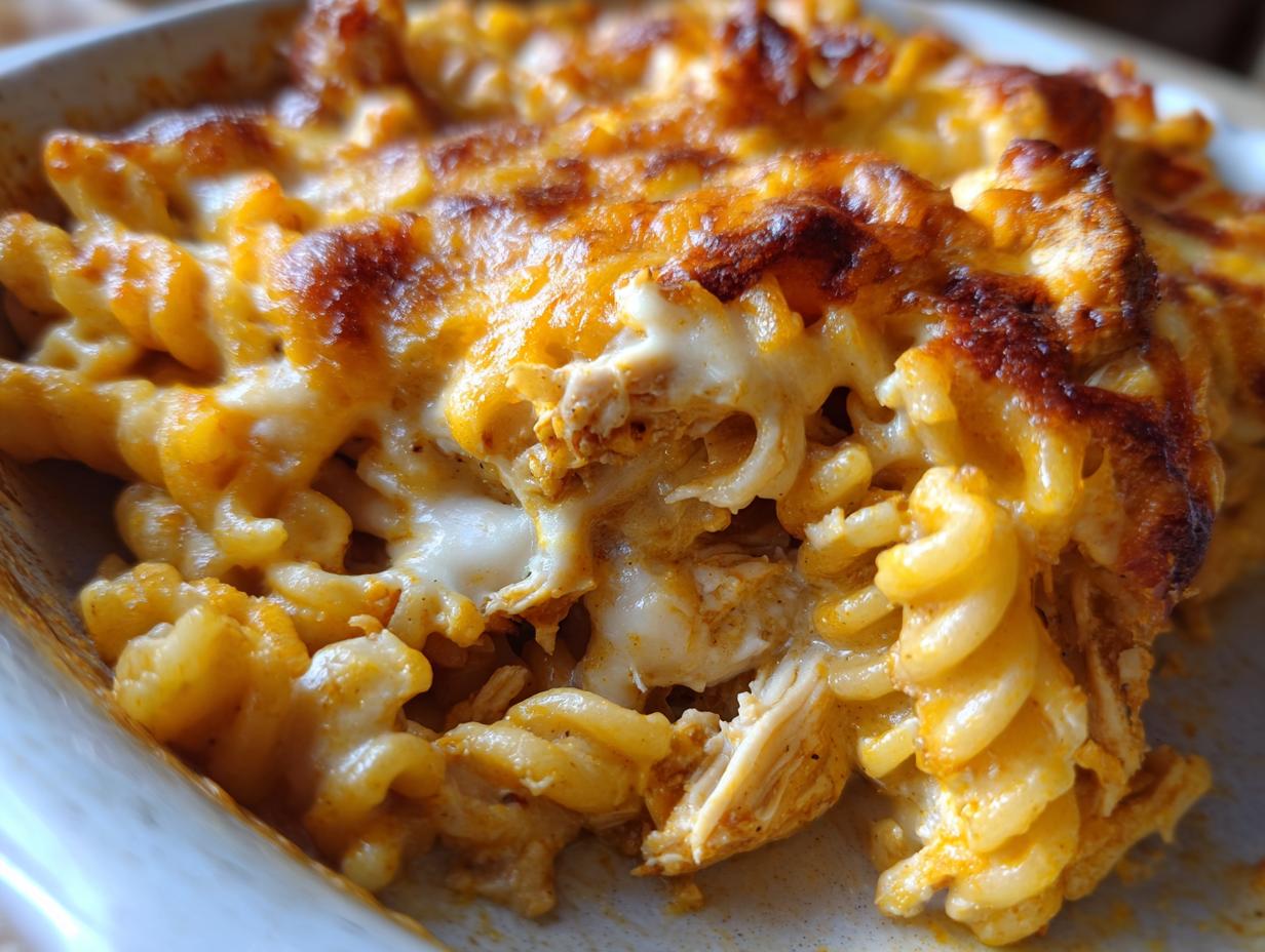 Creamy Chicken Ranch Pasta Bake (Kid-Friendly Dinner) - detail 2