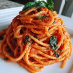 Creamy Tomato Garlic Pasta