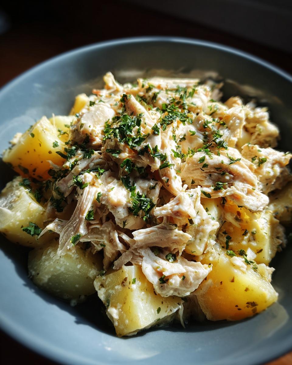Crockpot Creamy Chicken & Potatoes - detail 2