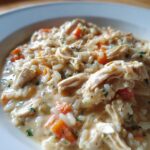 Crockpot Creamy Chicken & Rice (Dump-and-Go Dinner)