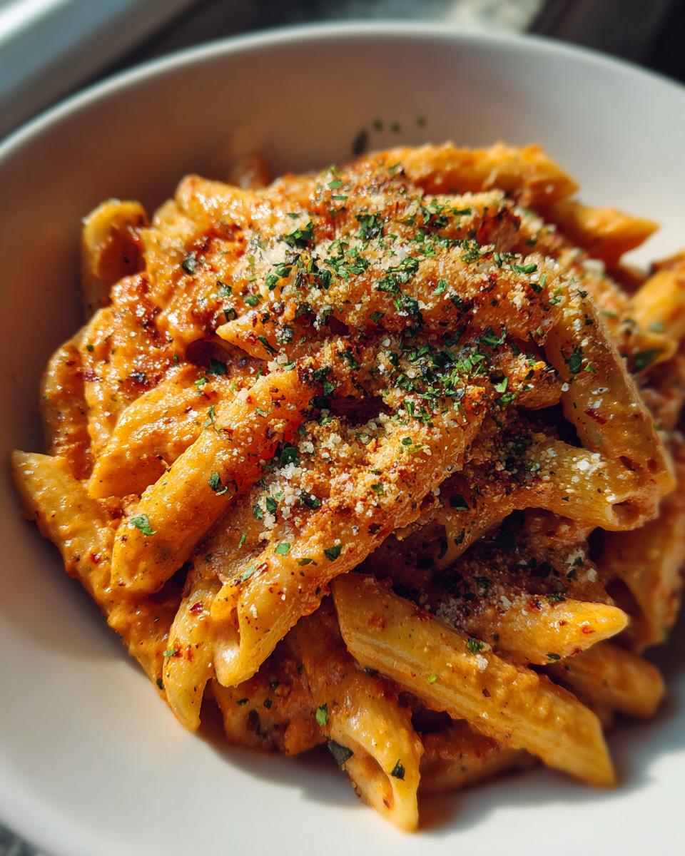 Crockpot Creamy Tomato Basil Pasta - detail 1