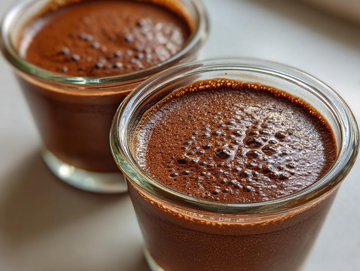 Easy Chocolate Milk Pudding (Stovetop) - detail 2