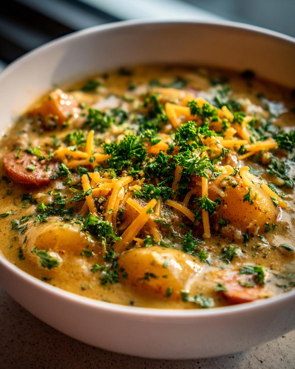 Easy Weeknight Sausage & Potato Soup - detail 2