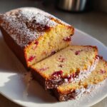 Festive Orange Cranberry Loaf Cake (Perfect Holiday Slice)