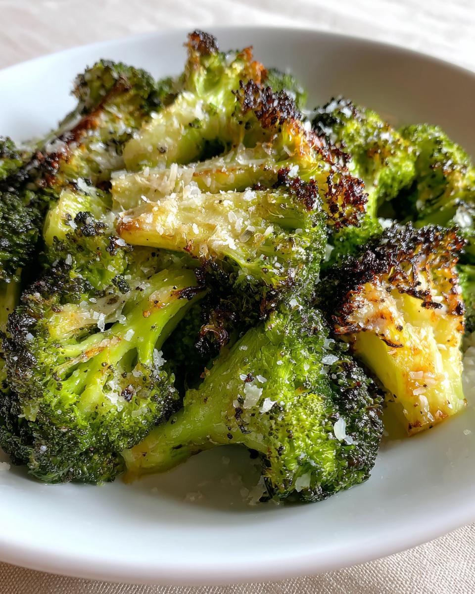 Garlic Parmesan Roasted Broccoli (Golden & Flavorful) - detail 1