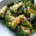 Garlic Parmesan Roasted Broccoli (Golden & Flavorful)