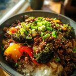 Ground Beef Hot Honey Bowl Spicy, Sweet & High Protein Meal Prep Win