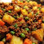Ground Beef & Potato Skillet (No Oven Needed)