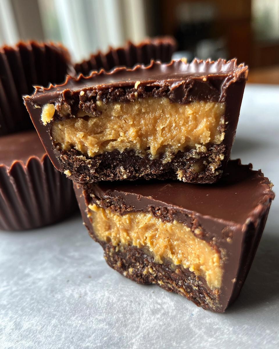 Homemade Peanut Butter Cups - detail 1