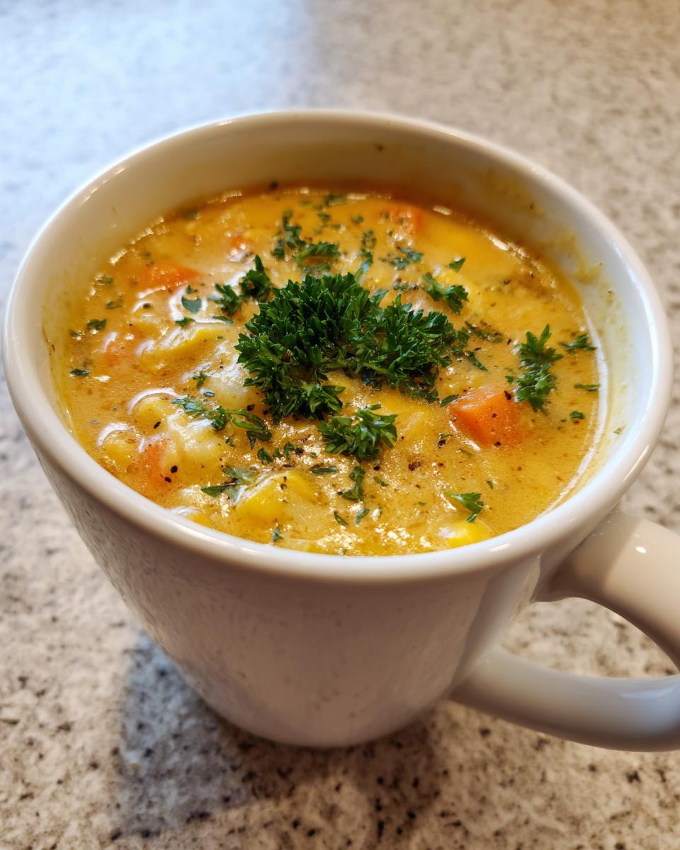 Homestyle Creamy Vegetable Soup (Old-Fashioned Style) - detail 2