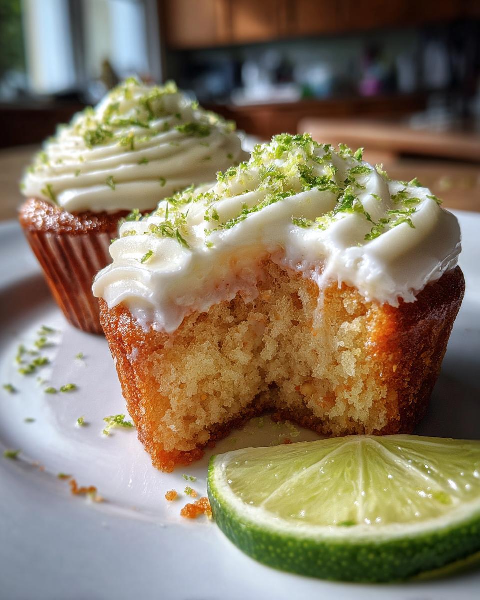 Key Lime Cupcakes - detail 1