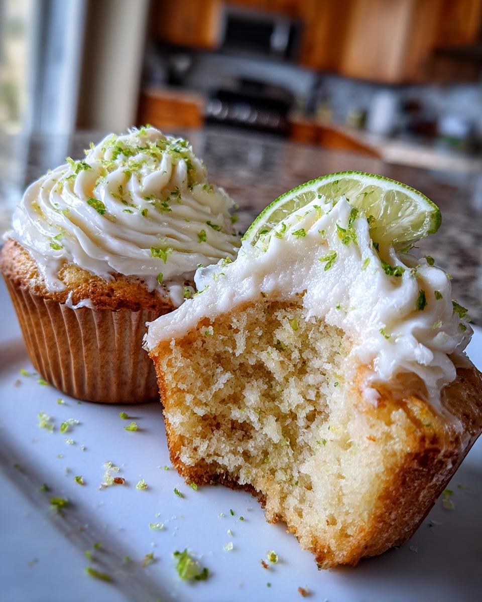 Key Lime Cupcakes - detail 2