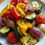 Mediterranean Roasted Vegetables (One Pan, Colorful & Easy)
