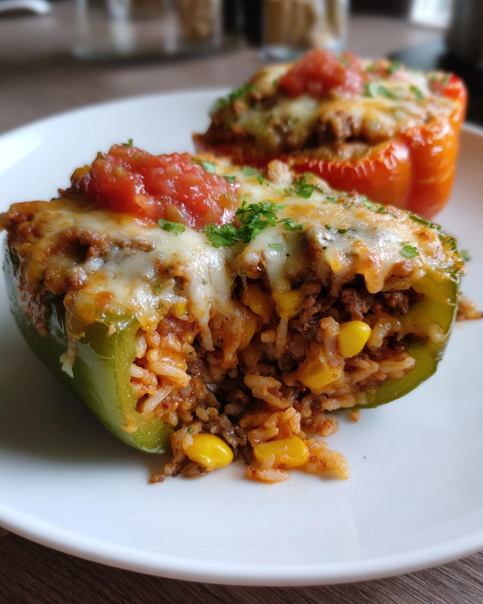 Mexican-Style Stuffed Bell Pepper Bake - detail 1