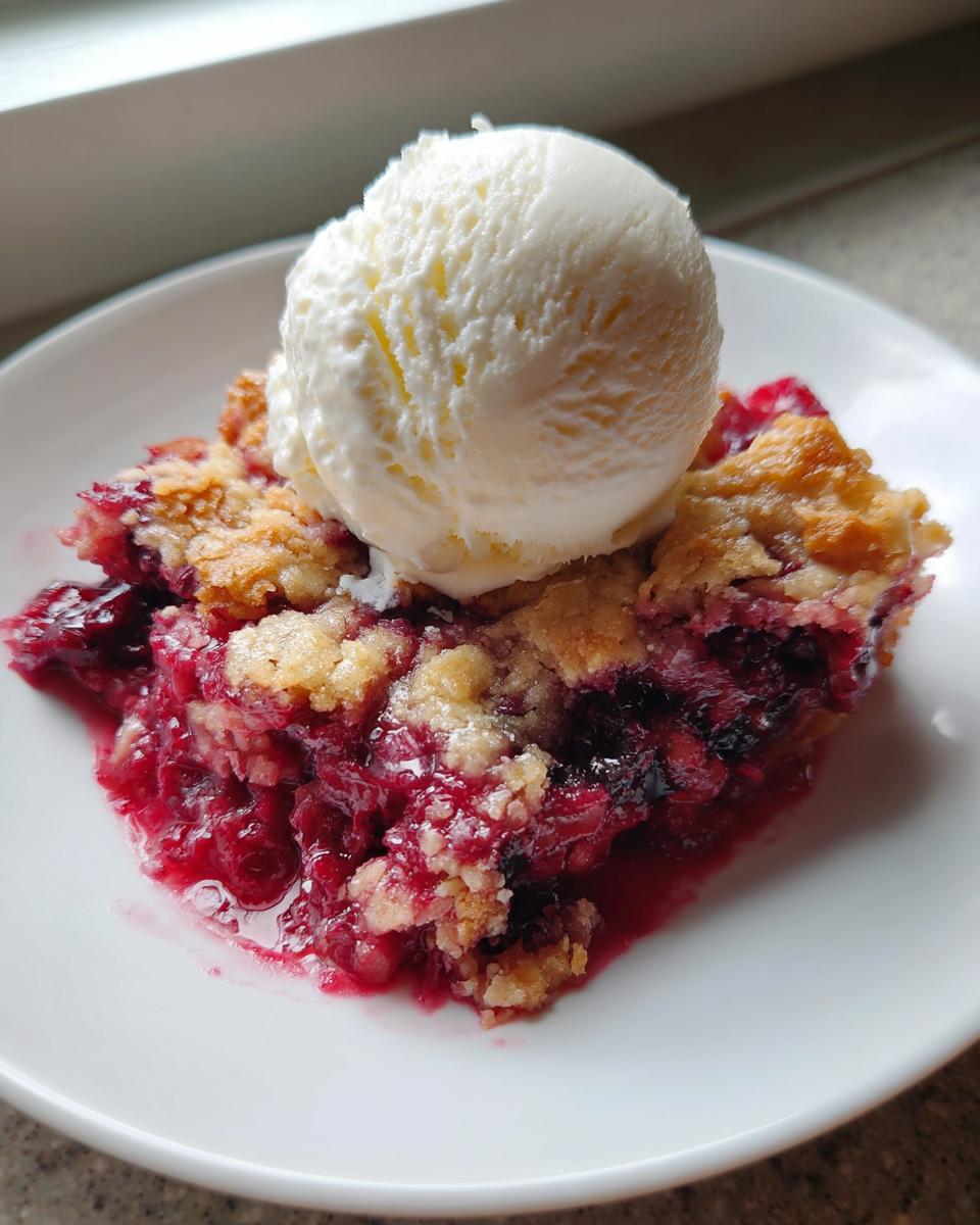 Mixed Berry Dump Cake for Last-Minute Guests - detail 1