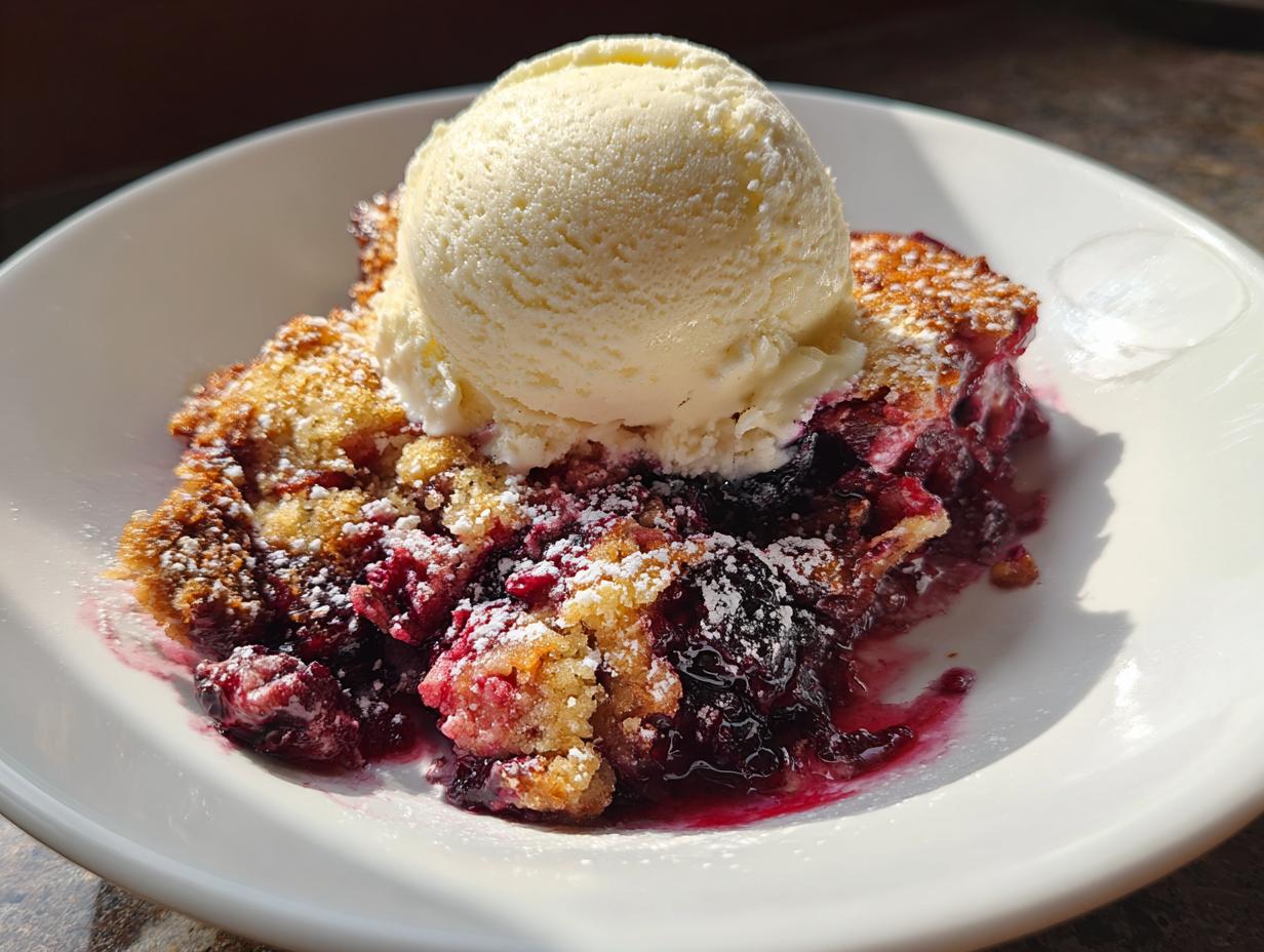 Mixed Berry Dump Cake for Last-Minute Guests - detail 2