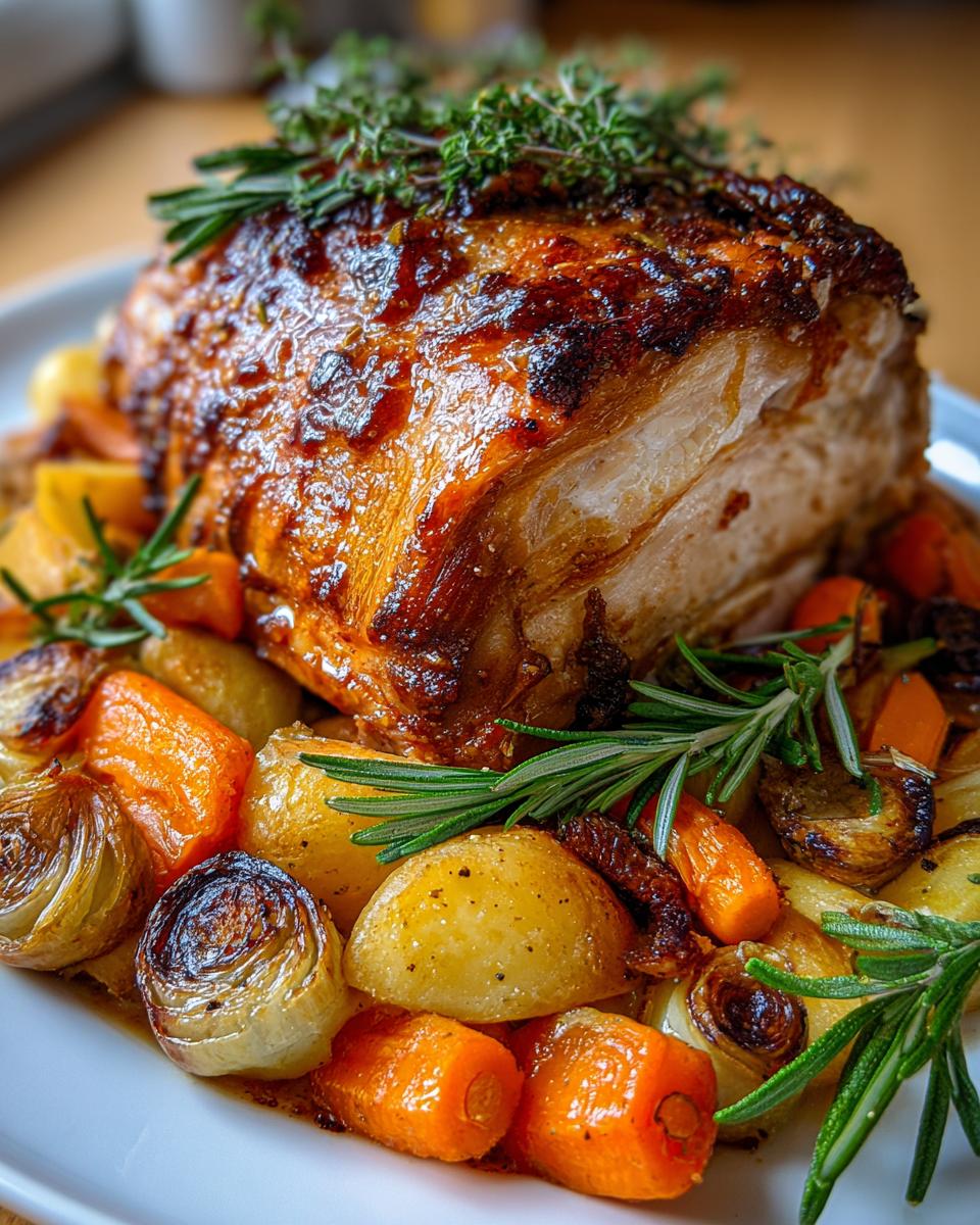 Oven-Roasted Turkey Breast with Vegetables (One-Pan Meal) - detail 1