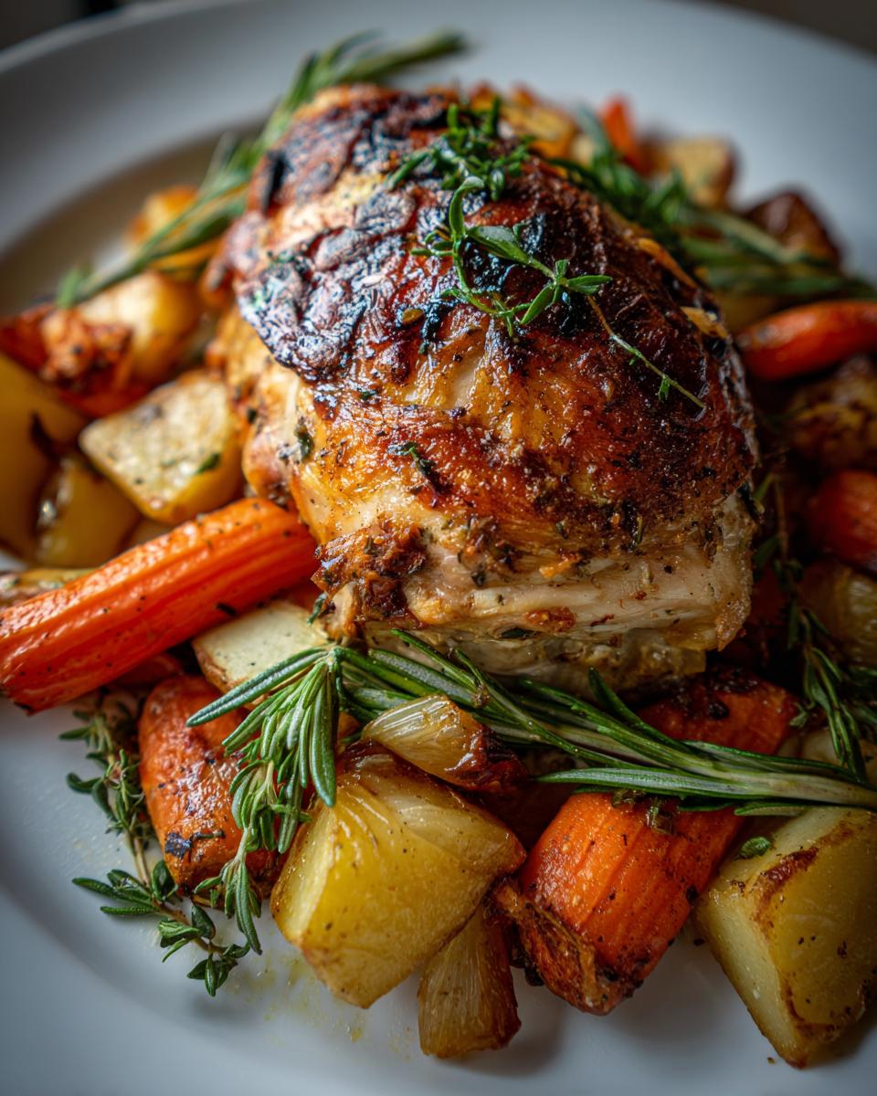 Oven-Roasted Turkey Breast with Vegetables (One-Pan Meal) - detail 2