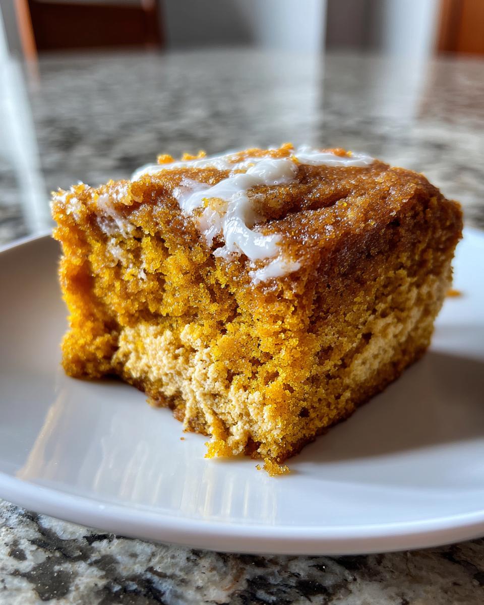 Pumpkin Spice Dump Cake (No Mixer Needed) - detail 1