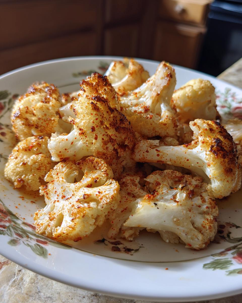 Roasted Cauliflower with Paprika & Olive Oil - detail 2