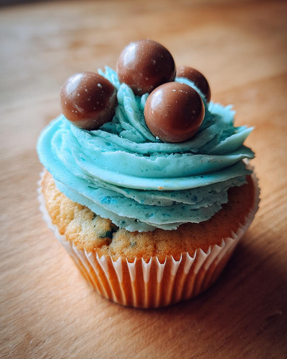 Robin’s Egg Easter Cupcakes - detail 2