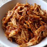 Slow Cooker BBQ Chicken for Meal Prep Bowls