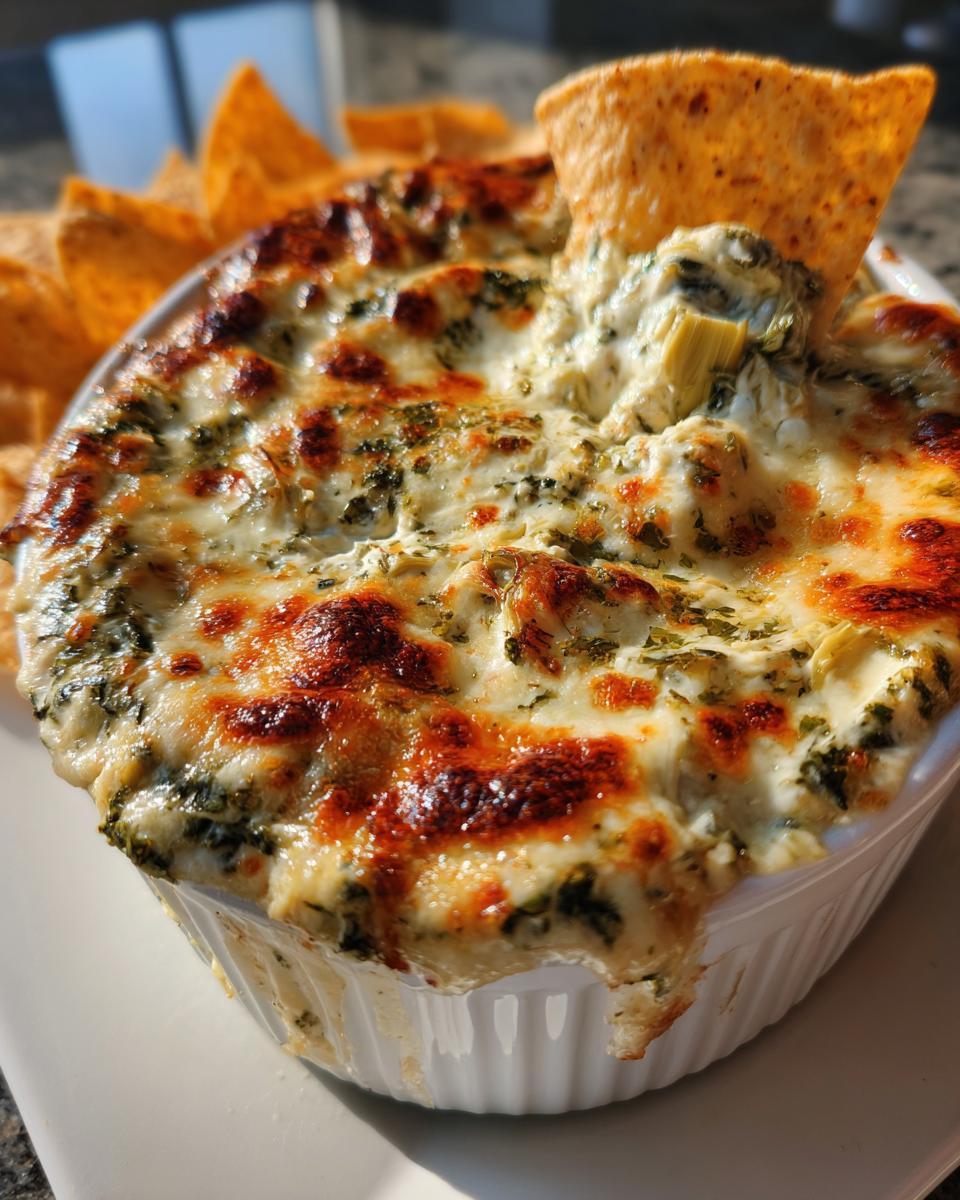Slow Cooker Creamy Spinach Artichoke Dip (Dinner-Style Comfort) - detail 2