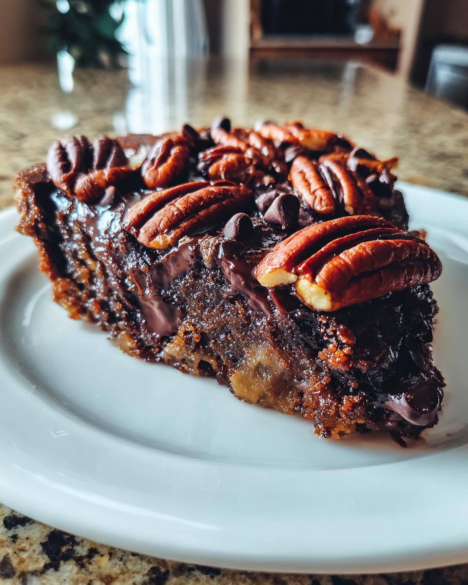 Southern Chocolate Pecan Dump Cake (5 Ingredients) - detail 1