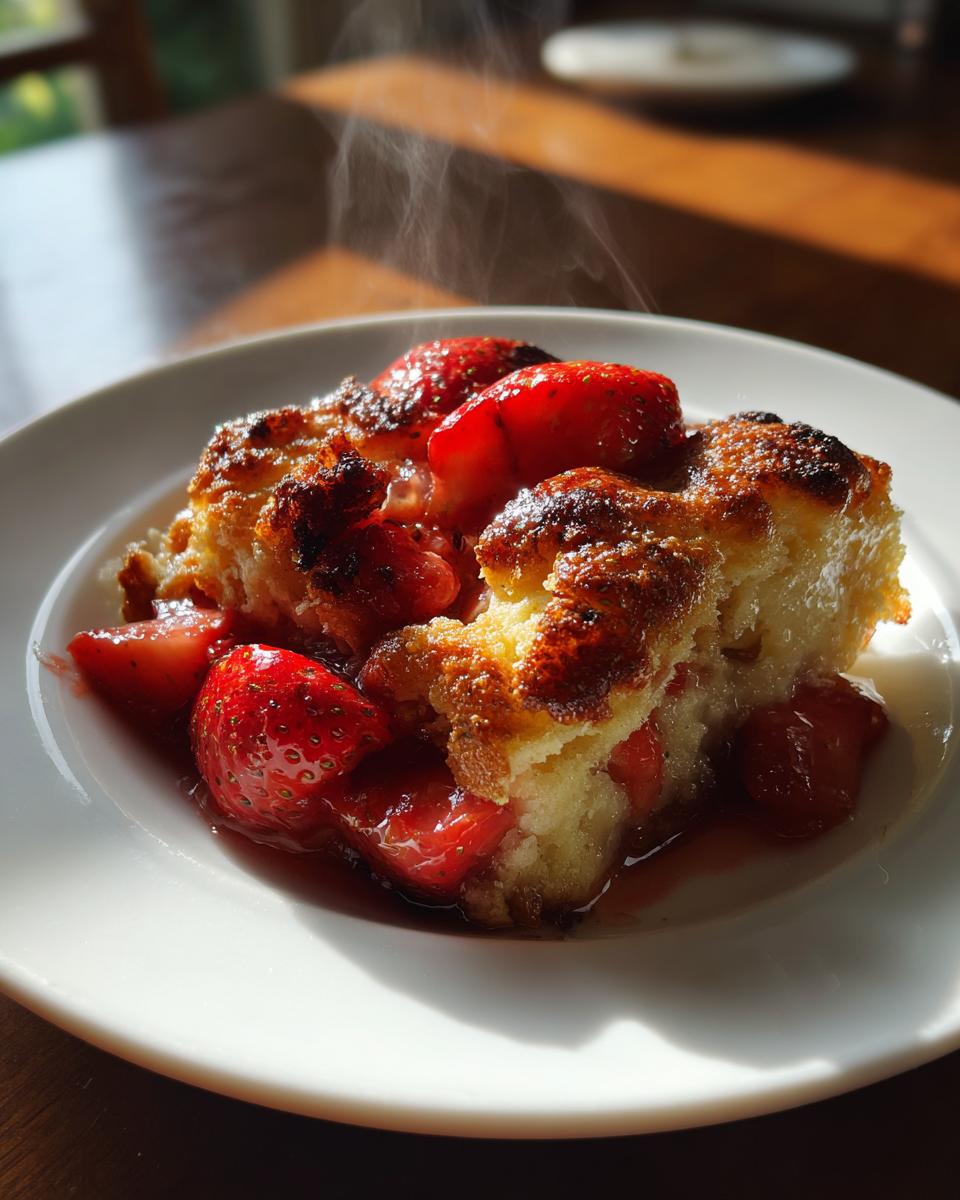 Strawberry Cobbler - detail 1
